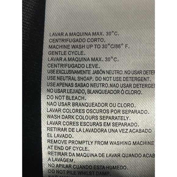 Joma‎ Jogger Track Pants Mens L Elastic Waist Pockets Ankle Zip Tapered Black - Picture 7 of 11